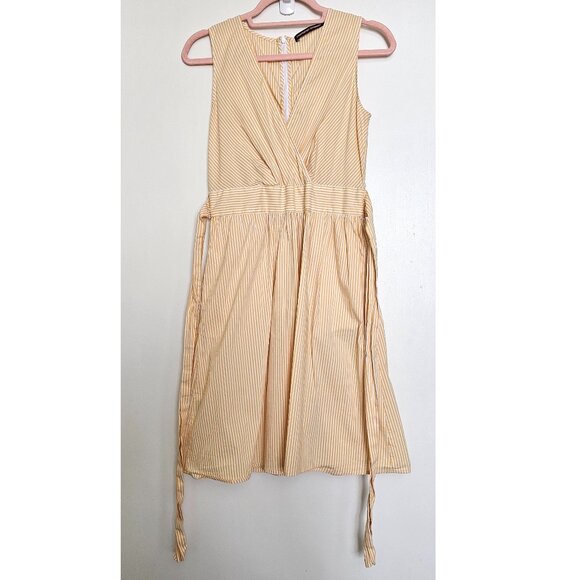 Comptoir Des Cotonniers Striped A-Line Sleeveless Dress, XS - Picture 1 of 10
